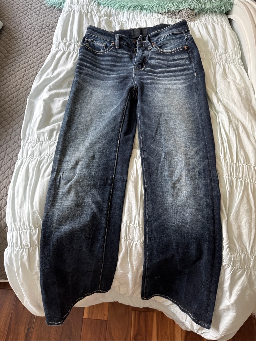 Buckle Women’s Dark Blue Boot Cut Jeans